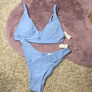 NWT aerie two piece swimsuit